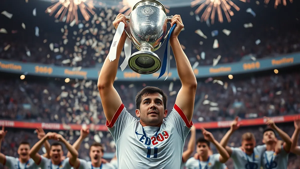 Austria national football team wins second European title!